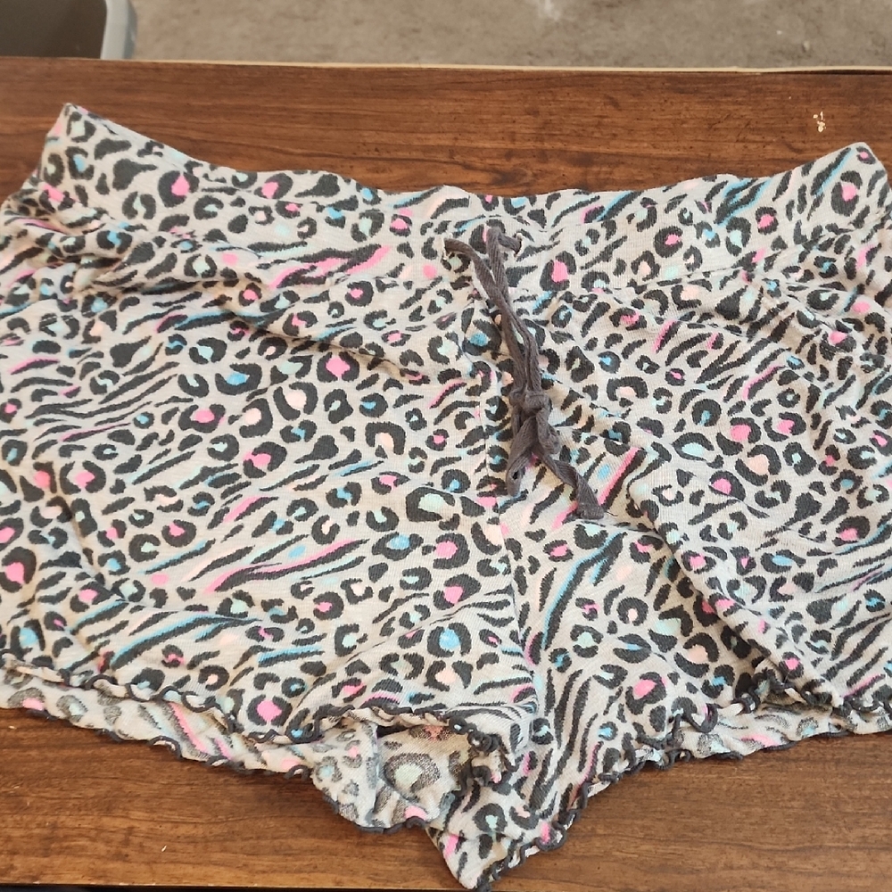 Secret Treasures Animal Print Lounge Shorts